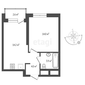 Квартира 36,4 м², 1-комнатная - изображение 1