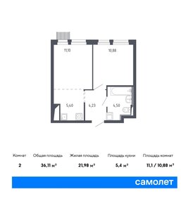 Квартира 32,4 м², 1-комнатная - изображение 1