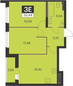 50,6 м², 2-комнатная квартира 6 645 000 ₽ - изображение 60