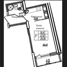 Квартира 31,3 м², студия - изображение 5