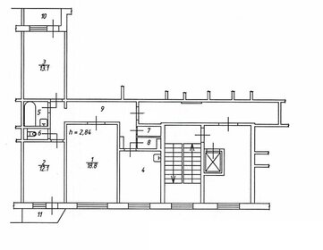 Квартира 72,7 м², 3-комнатная - изображение 5