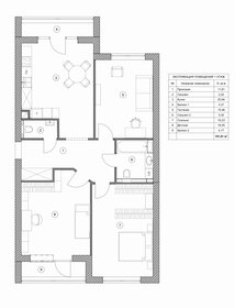 Квартира 101 м², 3-комнатная - изображение 1