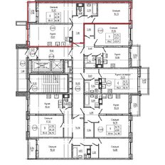 Квартира 67 м², 2-комнатная - изображение 2