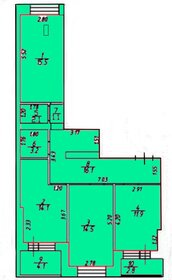 82 м², 3-комнатная квартира 7 100 000 ₽ - изображение 72