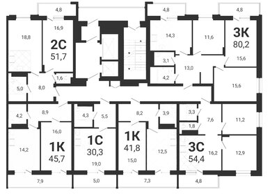 35,5 м², квартира-студия 5 147 540 ₽ - изображение 12