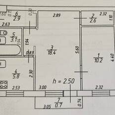 Квартира 44 м², 2-комнатная - изображение 2