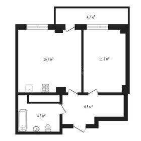 Квартира 40,1 м², 1-комнатная - изображение 1