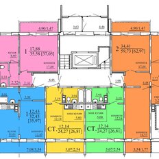 Квартира 37,1 м², 1-комнатная - изображение 2