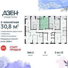 Квартира 30,8 м², студия - изображение 4