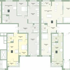 Квартира 93,7 м², 2-комнатная - изображение 2