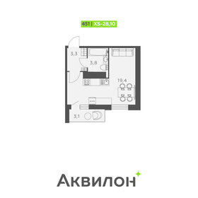 27 м², квартира-студия 5 150 000 ₽ - изображение 59