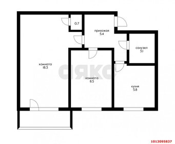 44,3 м², 2-комнатная квартира 4 600 000 ₽ - изображение 61