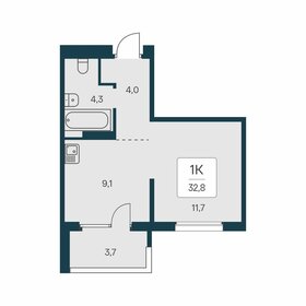 42 м², 1-комнатная квартира 5 600 000 ₽ - изображение 60