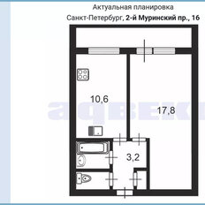 Квартира 35 м², 1-комнатная - изображение 2