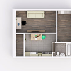 Квартира 34,3 м², 1-комнатная - изображение 2