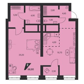 81 м², 2-комнатная квартира 11 000 000 ₽ - изображение 1