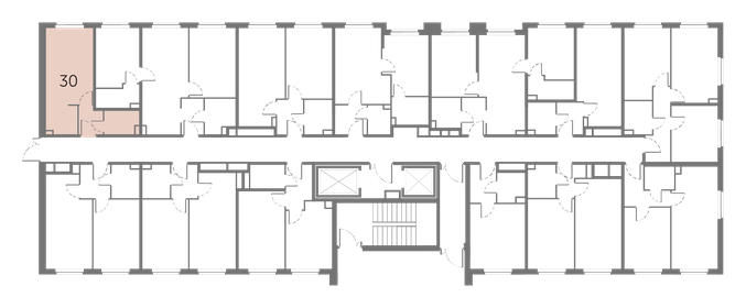 23,9 м², апартаменты-студия 3 937 190 ₽ - изображение 36