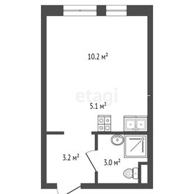 Квартира 22 м², студия - изображение 2