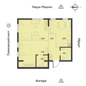 61,6 м², 2-комнатная квартира 7 575 570 ₽ - изображение 19