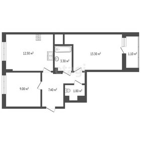 50,3 м², 2-комнатная квартира 7 450 000 ₽ - изображение 80