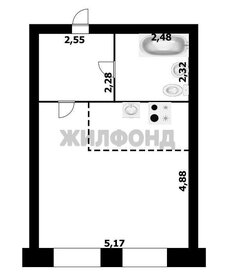 Квартира 36,6 м², 1-комнатные - изображение 1