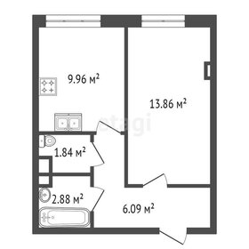 33,9 м², 1-комнатная квартира 5 215 800 ₽ - изображение 6