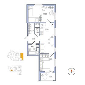 62,8 м², 2-комнатная квартира 13 350 000 ₽ - изображение 40