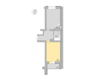 52,7 м², 3-комнатная квартира 5 100 000 ₽ - изображение 130