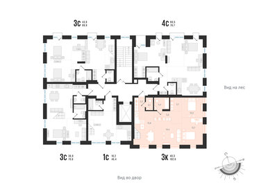 100,5 м², 3-комнатная квартира 17 600 000 ₽ - изображение 18