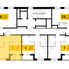 Квартира 33 м², 1-комнатная - изображение 2