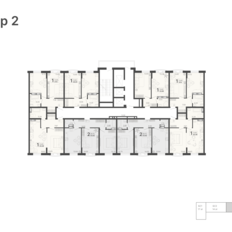 Квартира 43,4 м², 1-комнатная - изображение 2