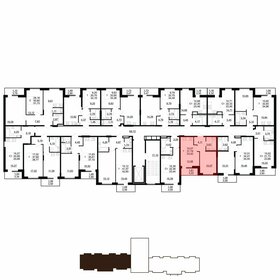 40 м², 1-комнатная квартира 3 500 000 ₽ - изображение 82