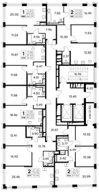 Квартира 57,6 м², 2-комнатная - изображение 2