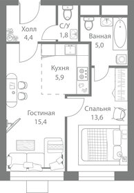 54 м², 3-комнатная квартира 12 690 000 ₽ - изображение 77