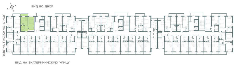 Квартира 35,7 м², 1-комнатная - изображение 2