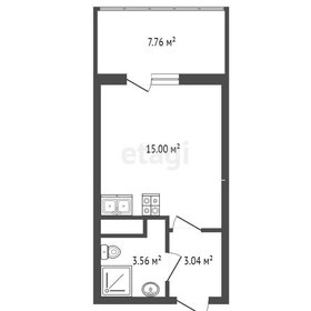 27,1 м², квартира-студия 4 750 000 ₽ - изображение 55