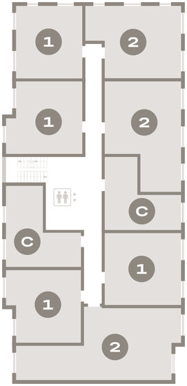 71,4 м², 3-комнатная квартира 10 732 000 ₽ - изображение 93