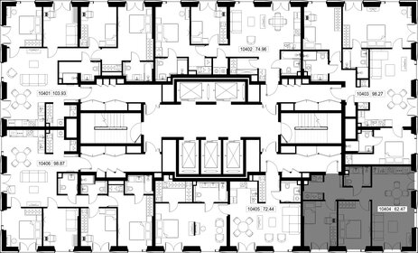 Квартира 62,5 м², 2-комнатная - изображение 3