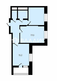 Квартира 59 м², 2-комнатная - изображение 1