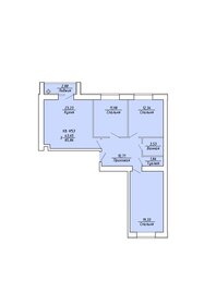 Квартира 85,9 м², 3-комнатная - изображение 3