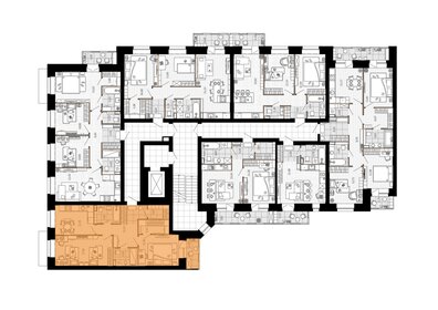 Квартира 73,6 м², 2-комнатная - изображение 2