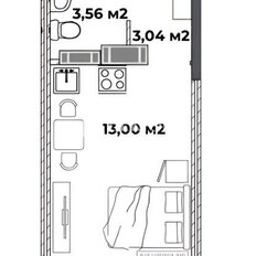 Квартира 20,4 м², студия - изображение 2