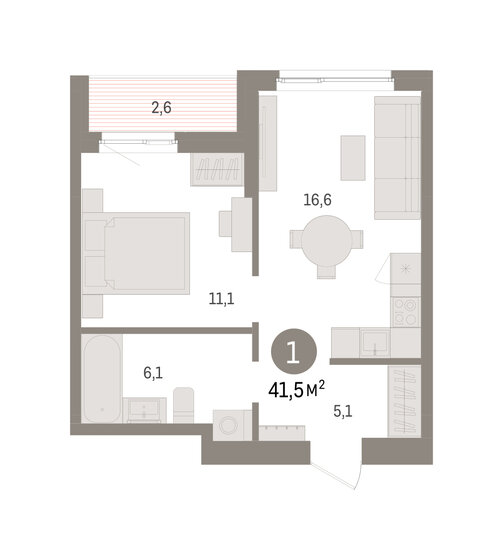 38 м², 1-комнатная квартира 9 850 000 ₽ - изображение 94