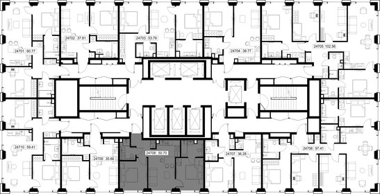 Квартира 50,7 м², 2-комнатная - изображение 3