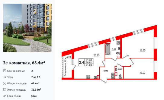 Подробный обзор ЖК «Прайм Приморский» в Санкт-Петербурге со всеми плюсами и минусами