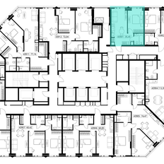 Квартира 35,5 м², 1-комнатная - изображение 2