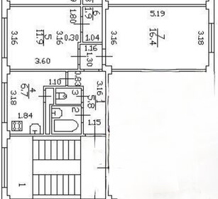 Квартира 45 м², 2-комнатная - изображение 4