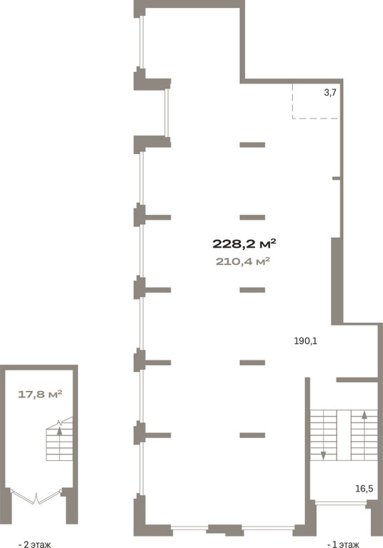 Коммерческое помещение, 228.2 м² 2