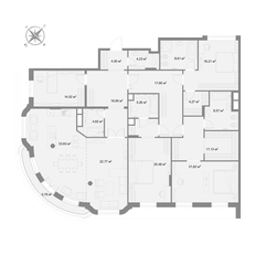 Квартира 229,3 м², 4-комнатная - изображение 3