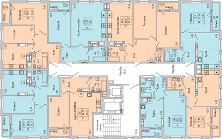Квартира 45,7 м², 1-комнатная - изображение 2